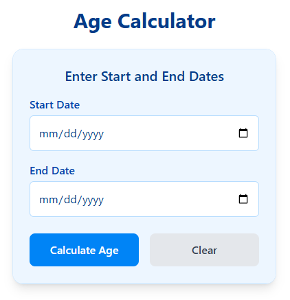 Age Calculator