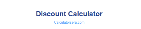 Discount Calculator