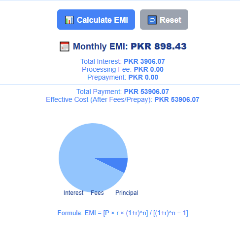 EMI Calculator
