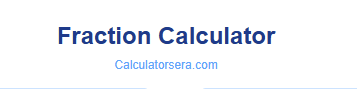Fraction Calculator