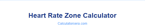 Heart Rate Zone Calculator
