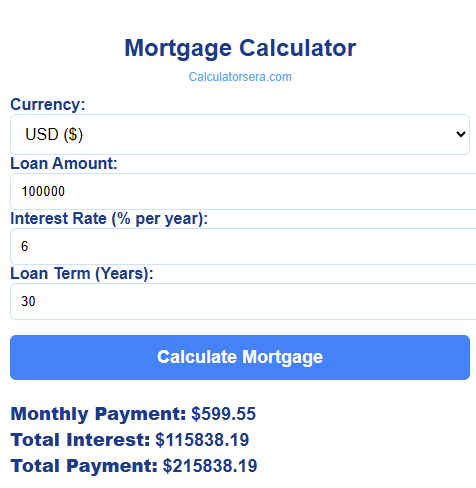 Mortgage Calculator