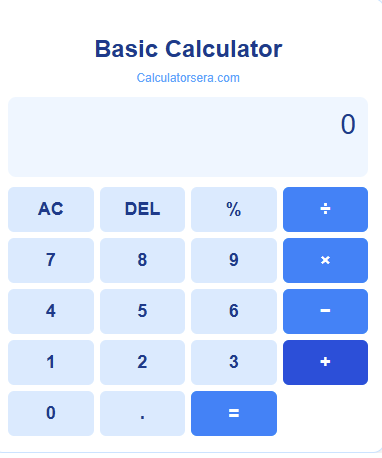 Basic calcultor