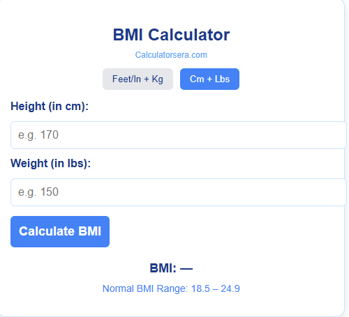 BMI Calculator