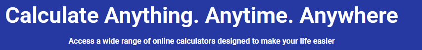 online calculators