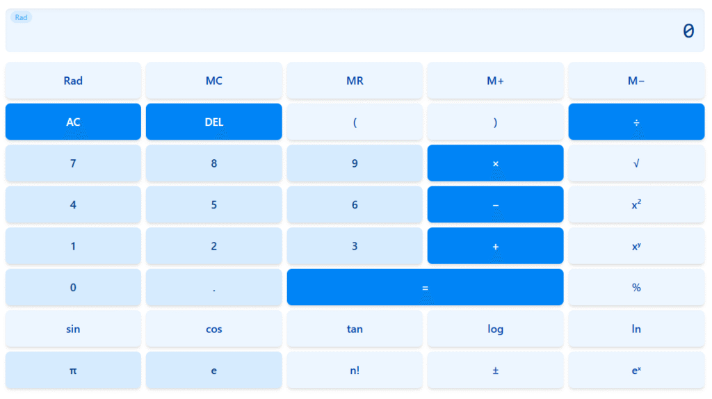 scientific calculator
