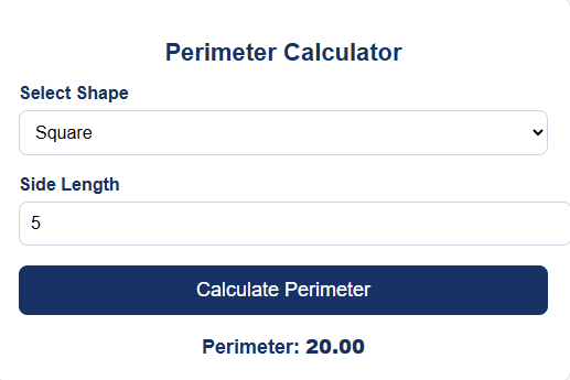 Perimeter Calculator