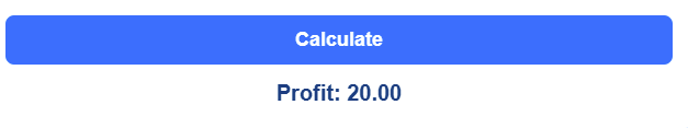 Profit And Loss Calculator